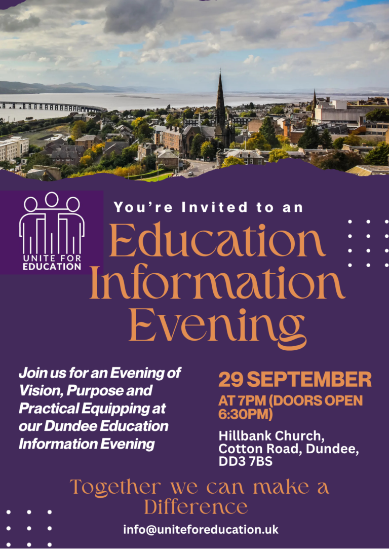 Dundee Information Evening Education