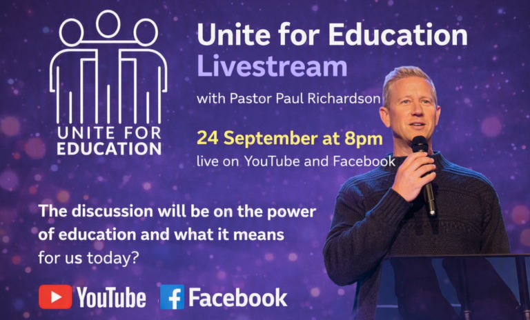 Live with Paul Unite for Education